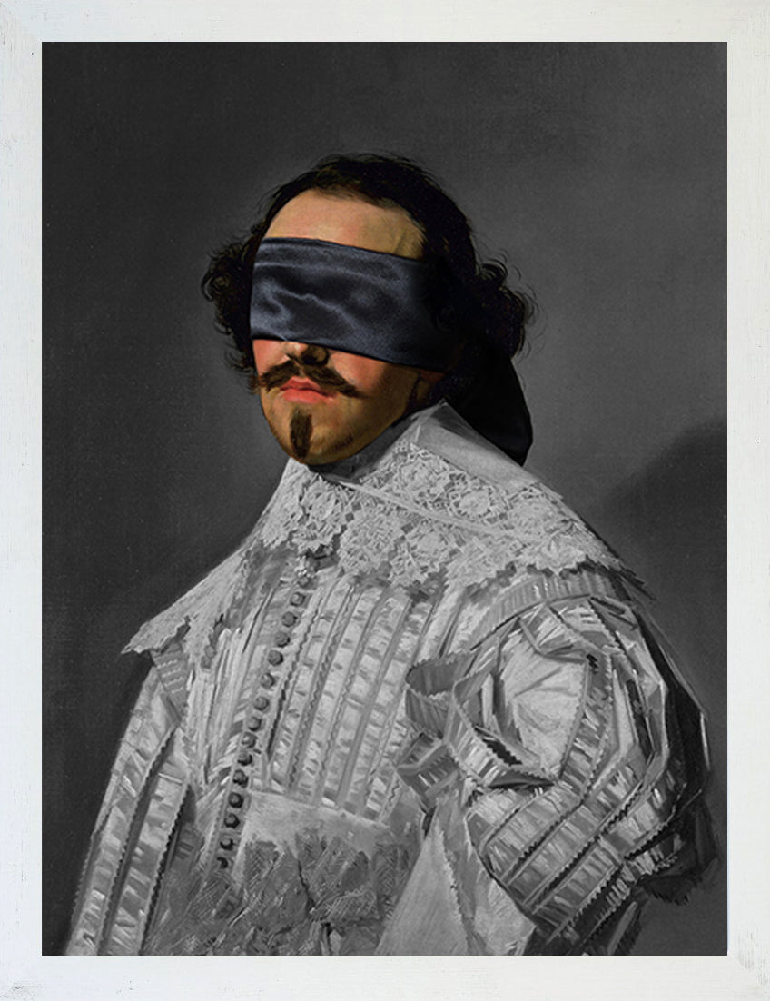 Mineheart Wall Art Blindfold 5 Leinwandbild 30x41cm Portrait