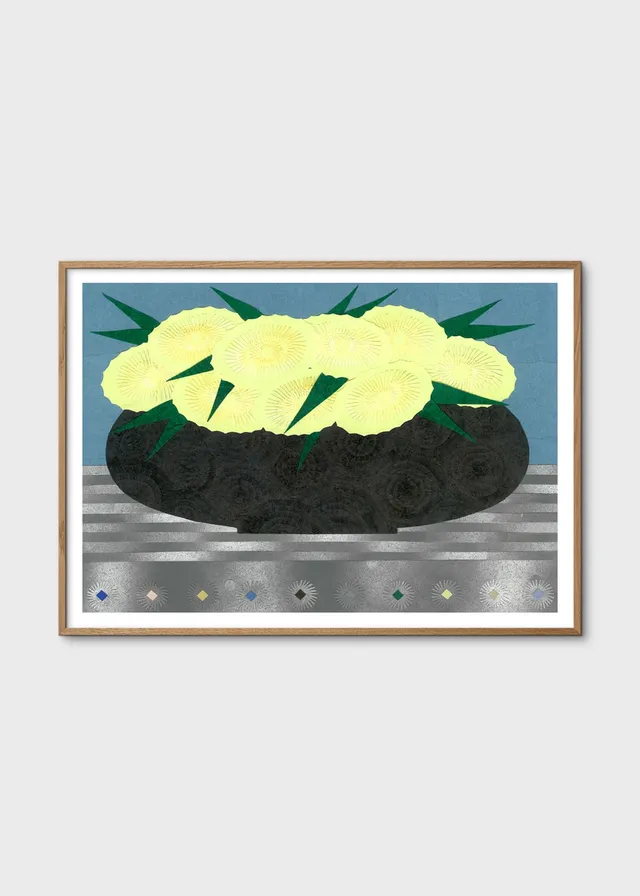 The Poster Club Art Prints Spirals 03 Poster 30x40 cm schwarz