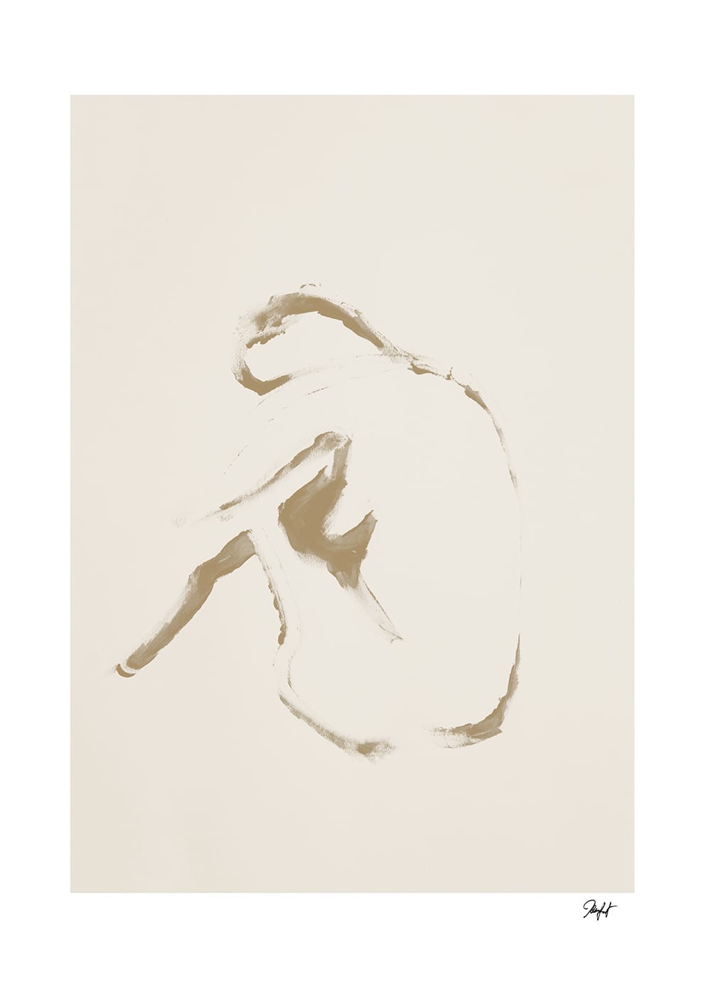 The Poster Club Still Poster 30x40 cm beige abstrakt