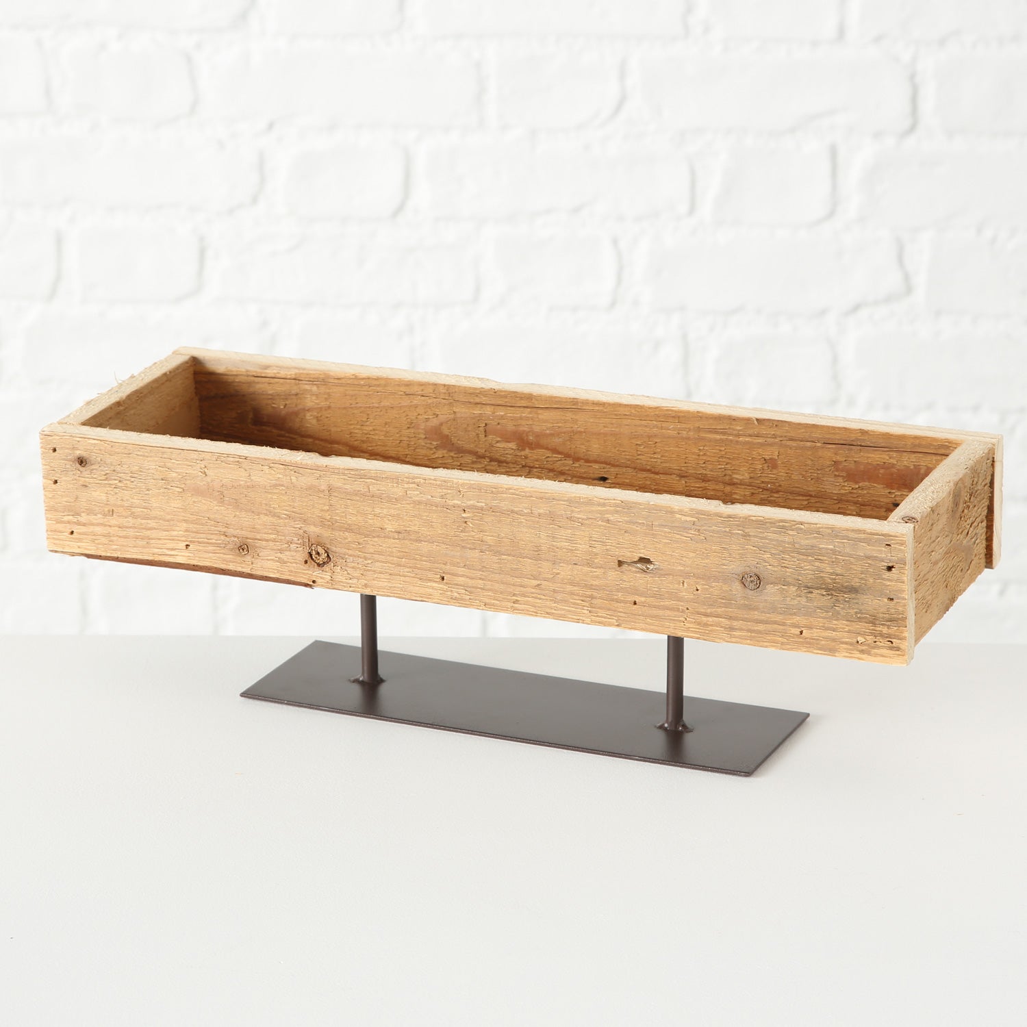LS-LebenStil Küche & Haushalt Holz-Box stehend 40cm vintage
