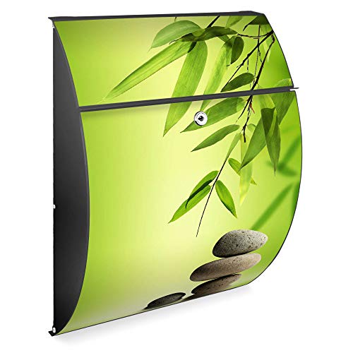 Banjado Riviera 46x33,5x13cm Briefkasten Anthrazit Innere Ruhe A4