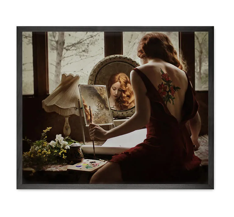 Mineheart Portrait Del'artiste Canvas 83,9x68,6cm
