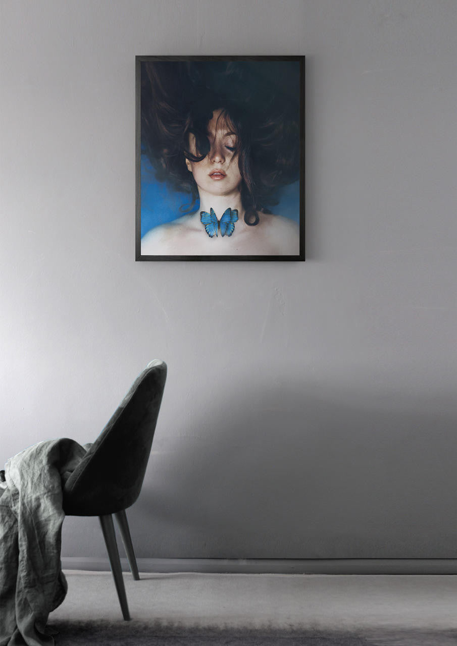 Mineheart Wall Art The Healing Leinwandbild Frau 30x41cm