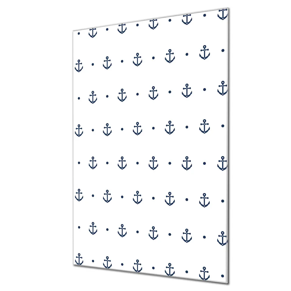 Banjado Magnettafel Kleine Anker Magnetboard 60x40 cm beschreibbar