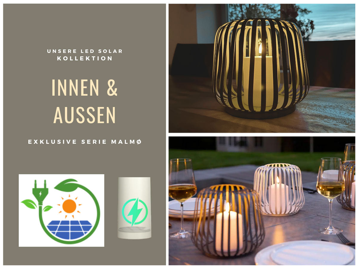 LS-LebenStil Möbel & Wohnen LED Windlicht 20cm Sand Timer