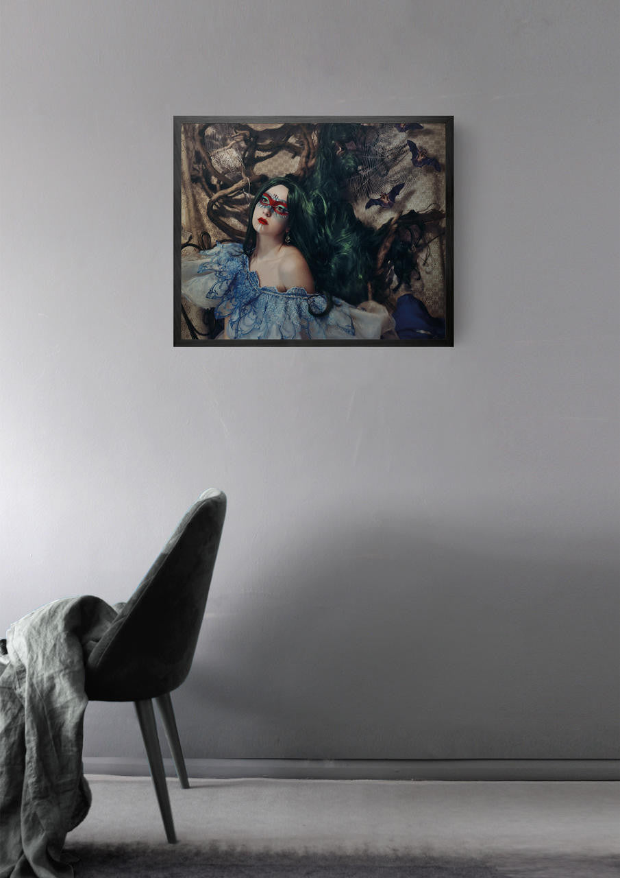 Mineheart Dreaming Leinwandbild gotisch 21x30cm