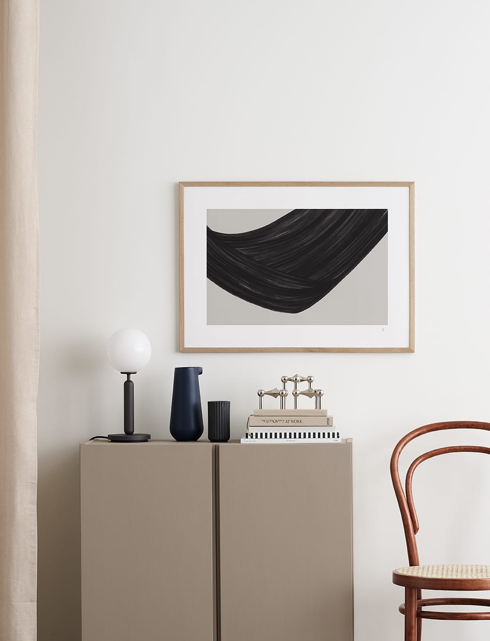 The Poster Club Art Prints Above Ground Poster 50x70 schwarz