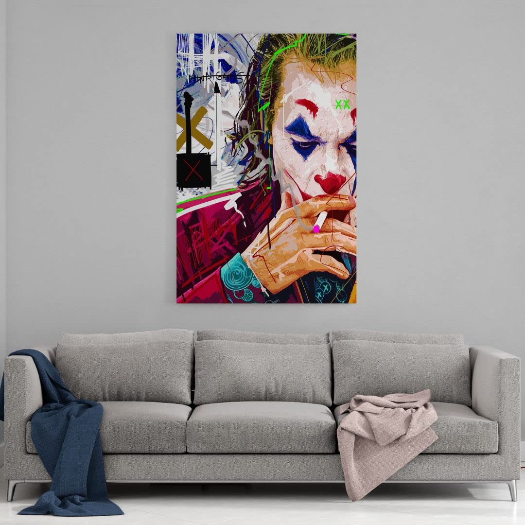 Hustling Sharks Wandbilder Joker Wandbild 60x90 cm Pop-Art