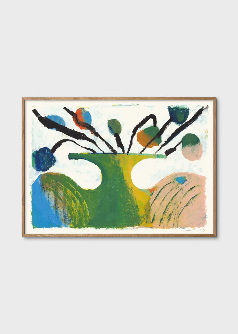 The Poster Club Art Prints Your Shape Poster A4 botanisch