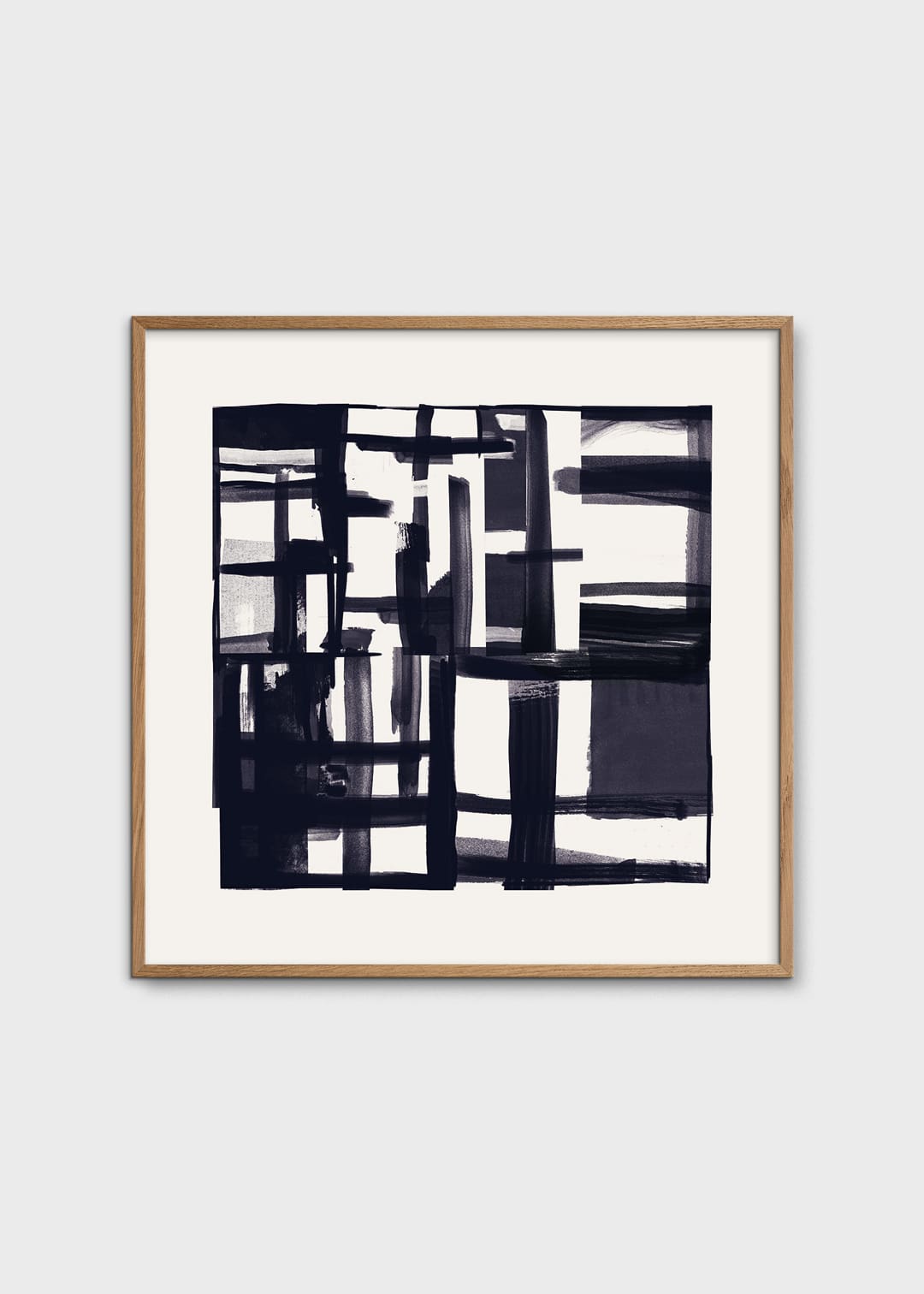 The Poster Club Art Prints Collage 02 Kunstdruck 50x50 cm beige