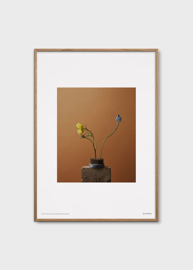 The Poster Club Art Prints Spring Flowers Poster 50x70 cm Gelb