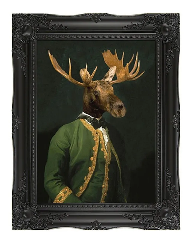 Mineheart Wall Art Lord Montague Leinwandbild 66x81 cm