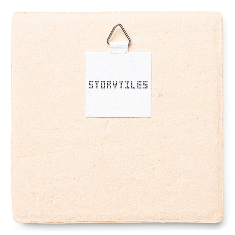 Storytiles Delft Blue A note to you Fliese 10x10 cm Hausnummer