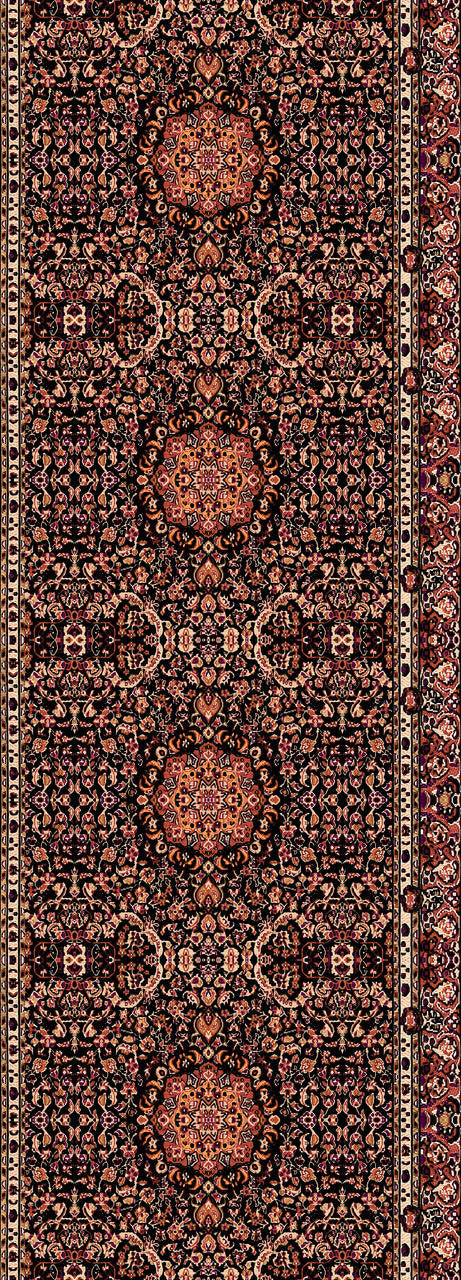 Mineheart Persian Dark Tapete orientalisch dunkel Vliestapete