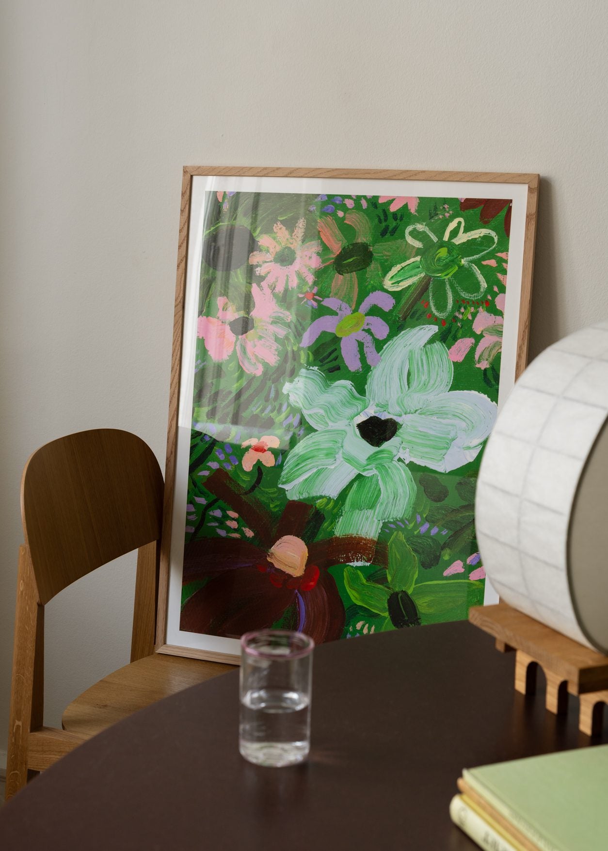 The Poster Club Verdant Poster 30x40 cm botanisch grün
