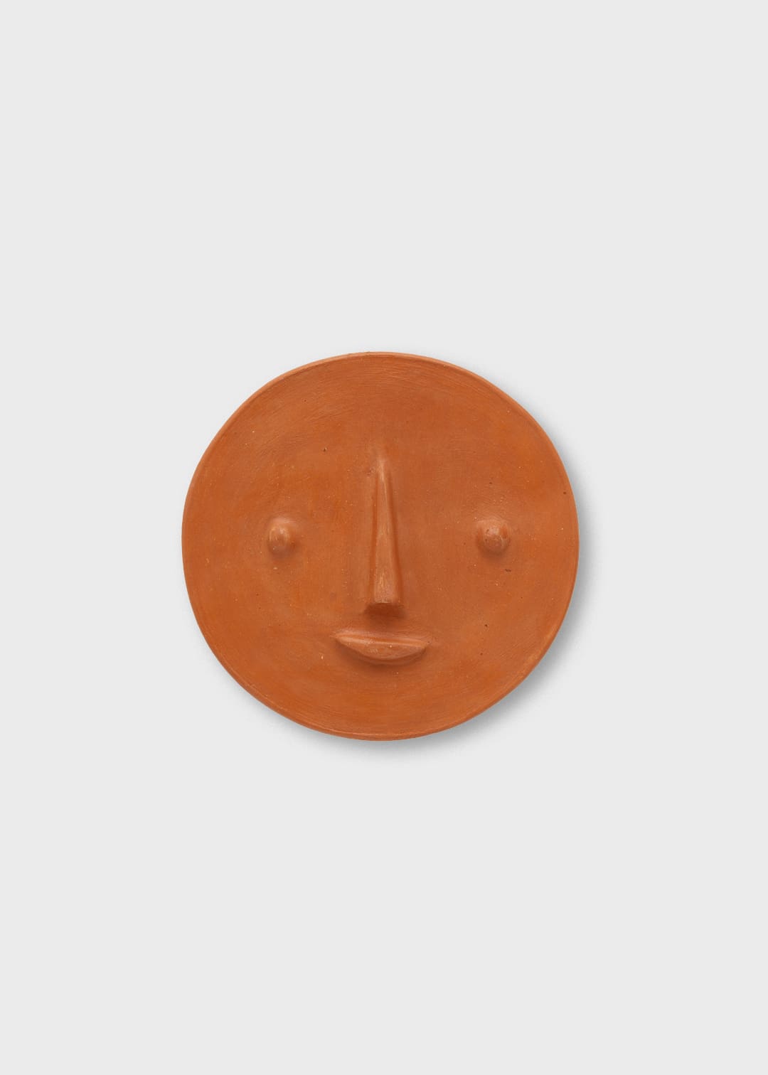 The Poster Club Yachay Wandobjekt 15x15 cm Terracotta Keramik