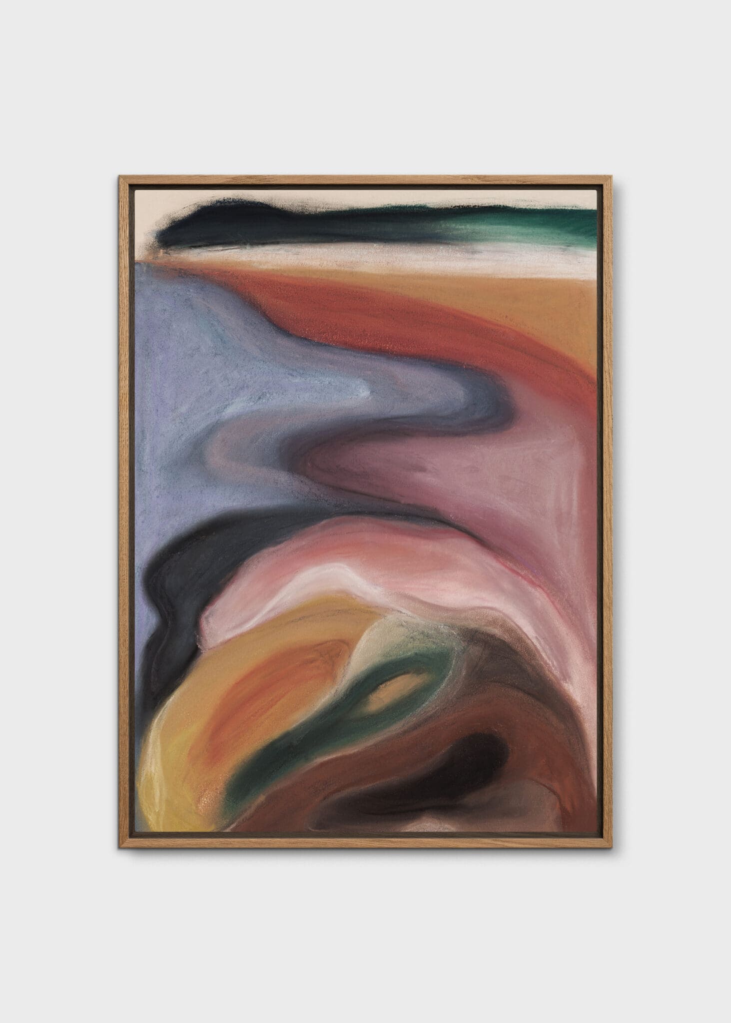 The Poster Club Art Prints Landshape Tribute 03 Leinwandbild 30x40 cm gerahmt