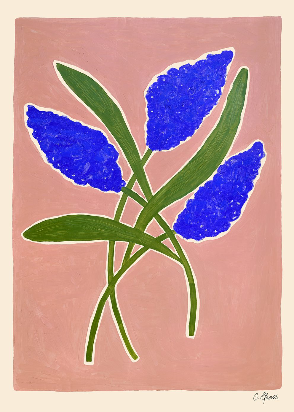 The Poster Club Art Prints Butterfly Bush Poster A4 botanisch