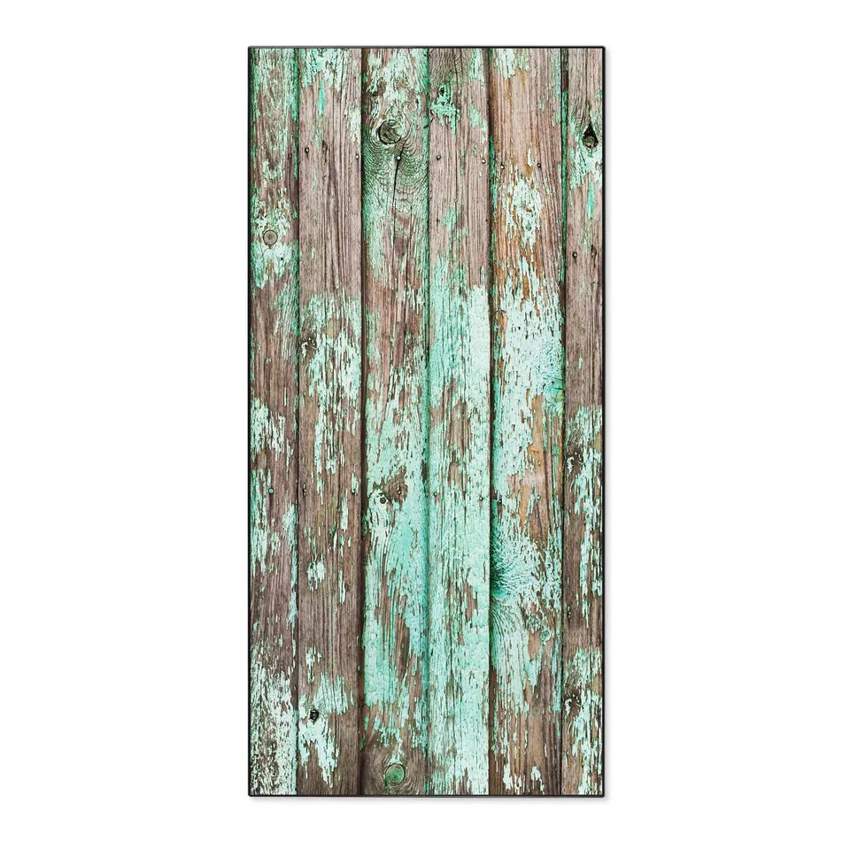 Banjado Magnettafel 37x78 Magnetpinnwand Verwittertes Holz