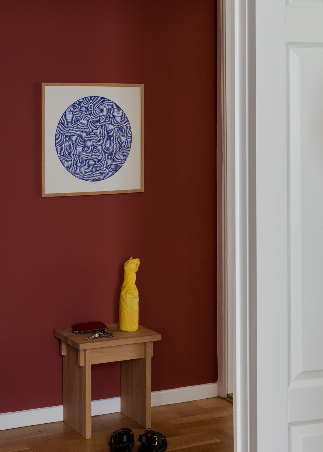 The Poster Club Art Prints Moon No 02 Poster 50x50 cm beige