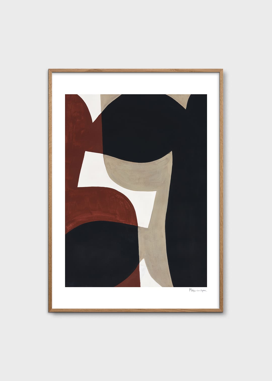 The Poster Club Connected Shapes No 1 Poster 50x70