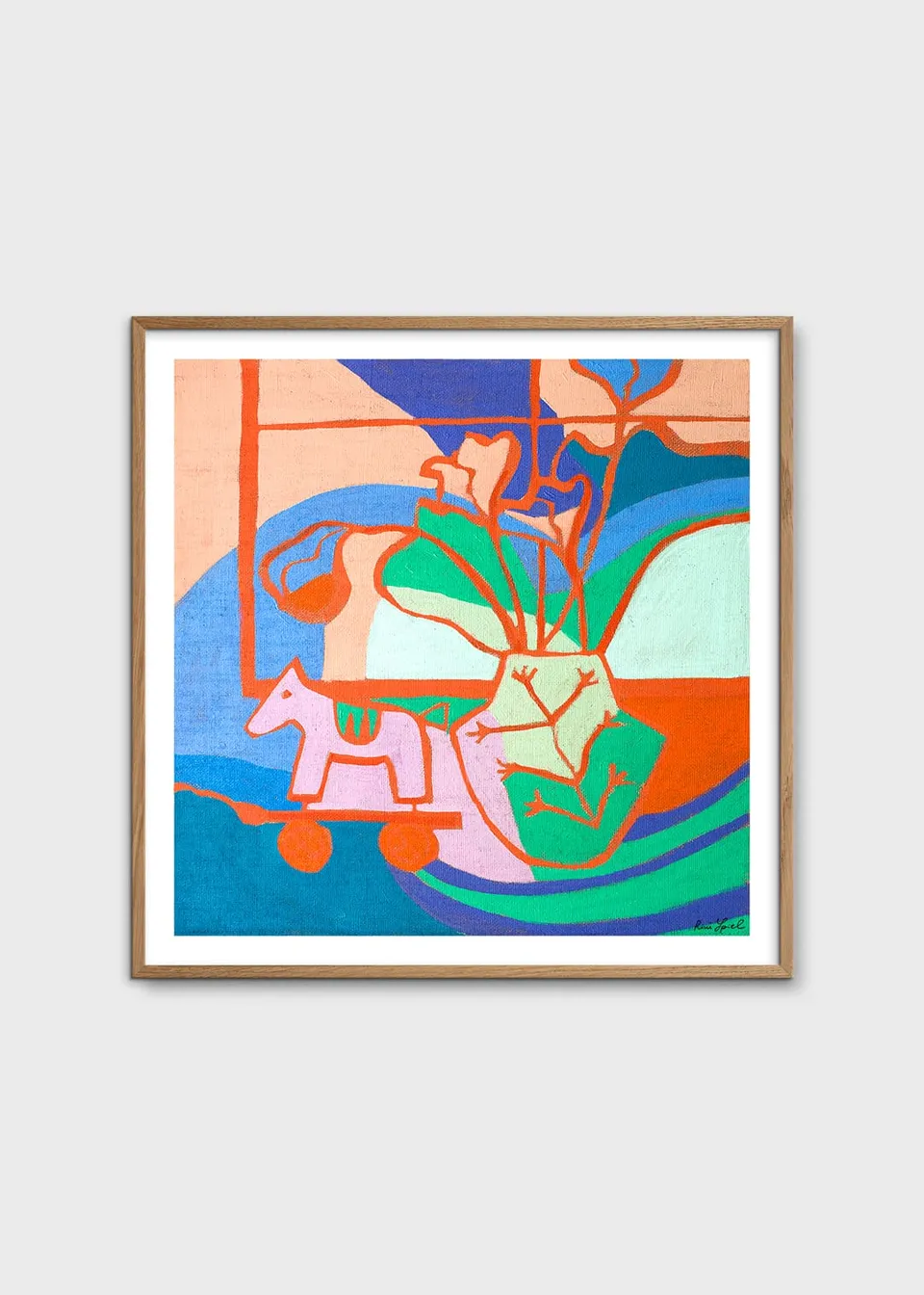 The Poster Club Fini Poster 50x50 cm Botanik