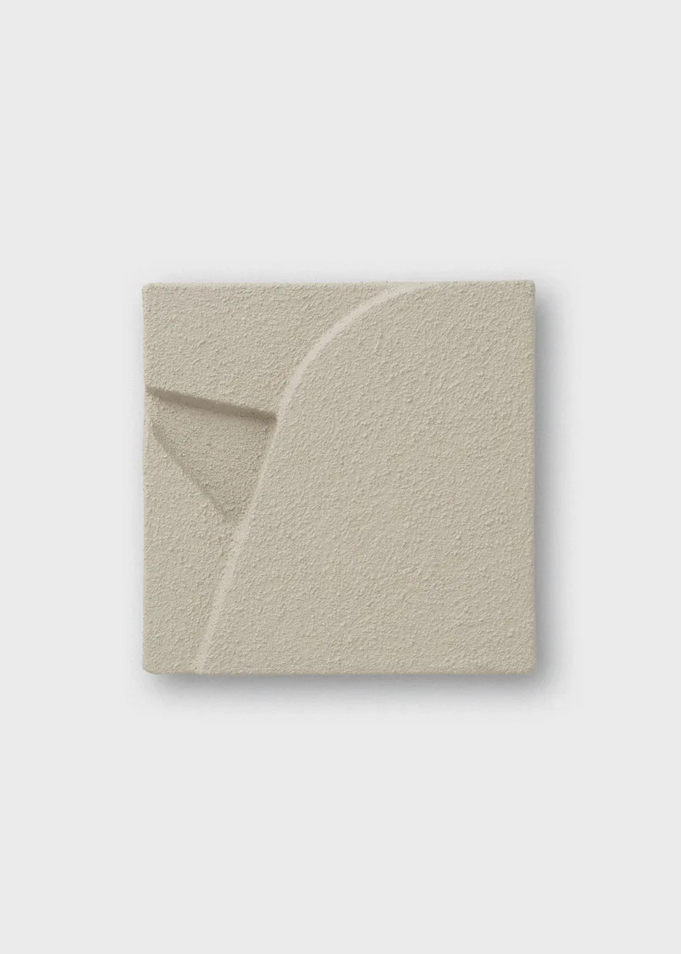 The Poster Club Art Prints Yves Etage 01.01 Relief 20x20 cm beige
