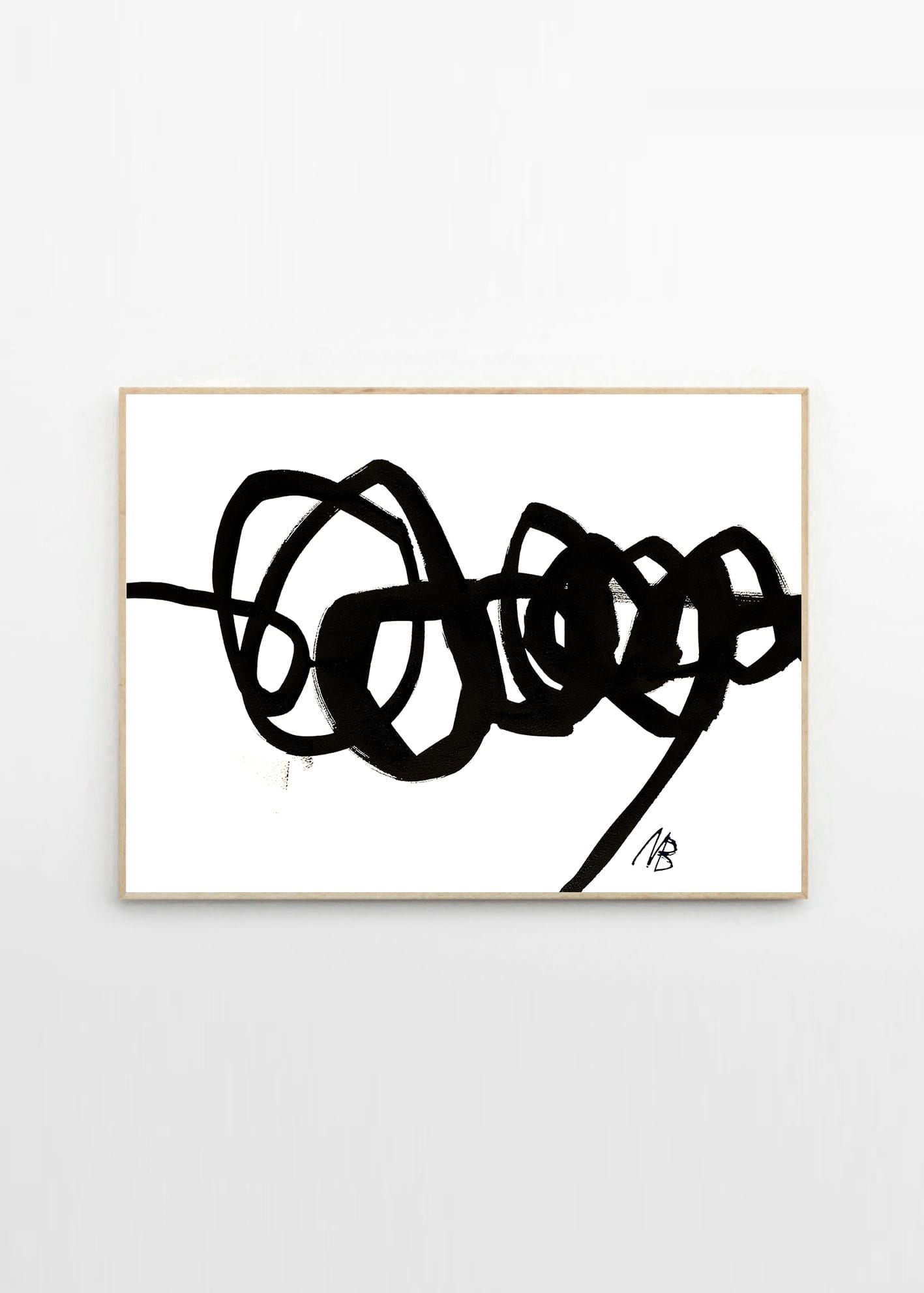 The Poster Club Art Prints No 05 Poster 30x40 schwarz-weiß
