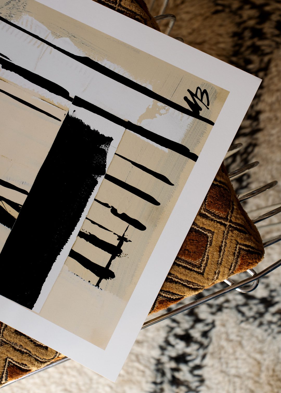 The Poster Club Art Prints Standing Poster 30x40 cm beige