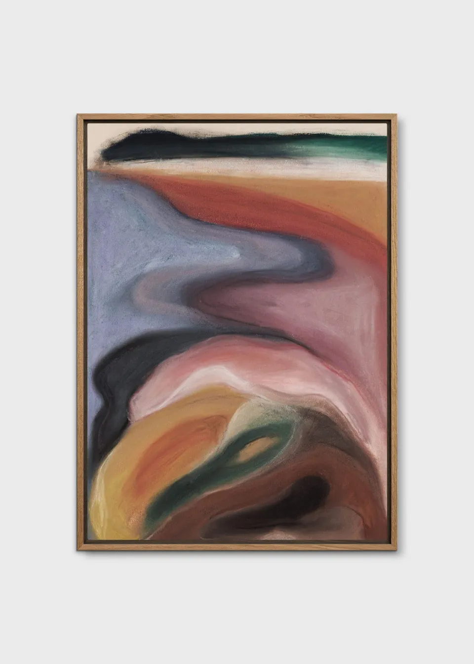 The Poster Club Art Prints Landshape Tribute 03 Leinwandbild 30x40 cm gerahmt