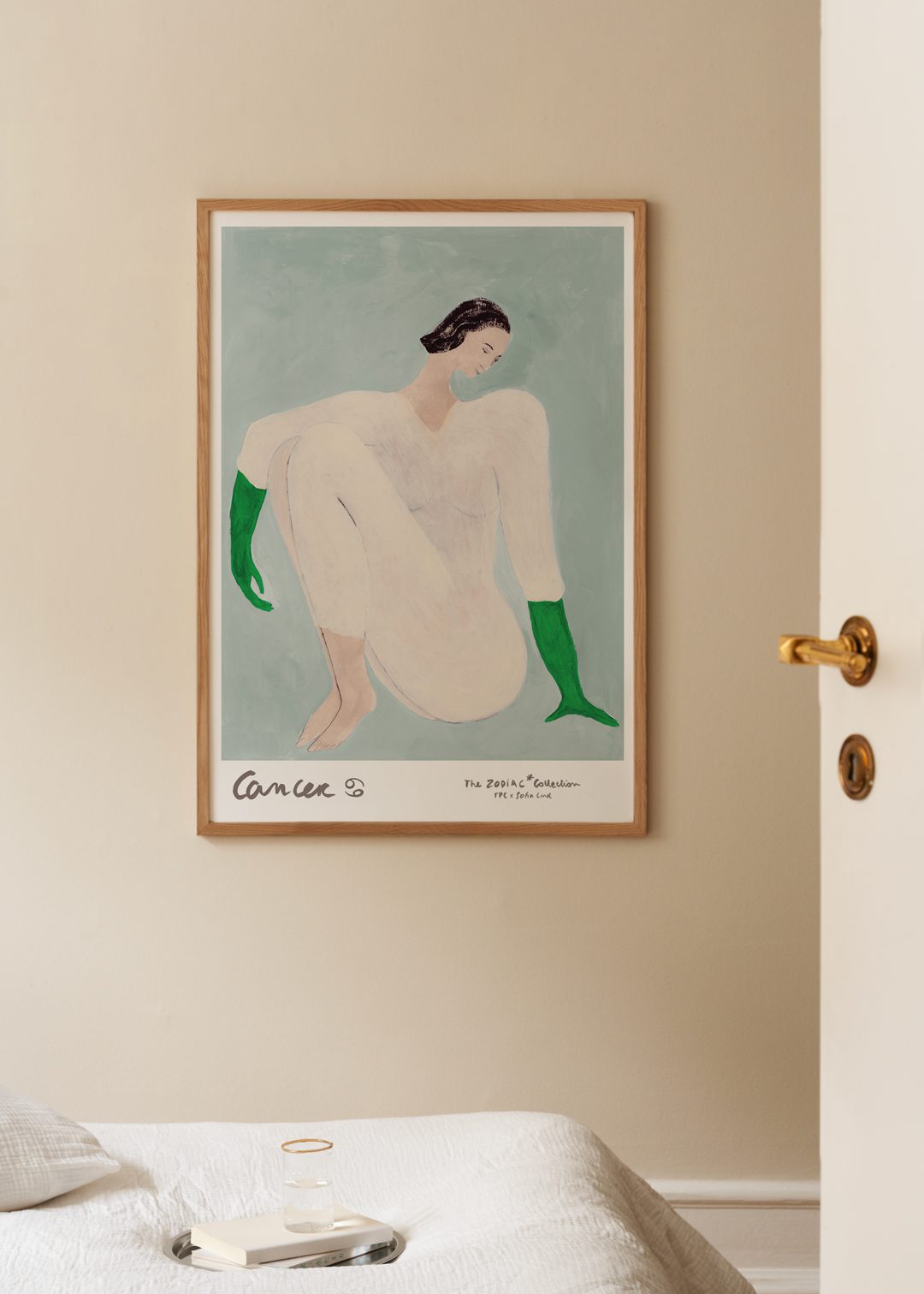 The Poster Club Art Prints Cancer Poster A4 Sternzeichen