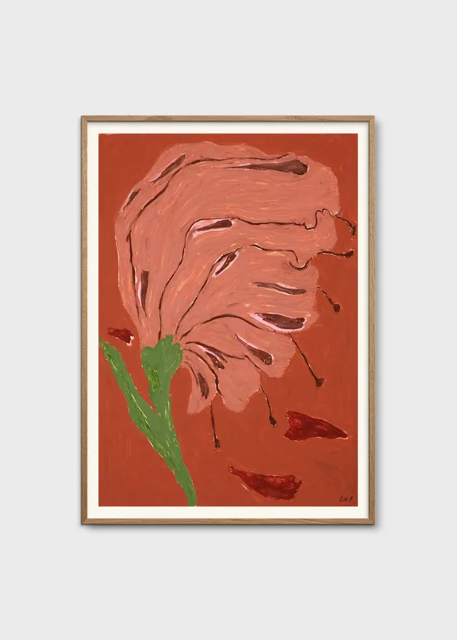 The Poster Club Kære barn Poster 30x40 cm rot botanisch