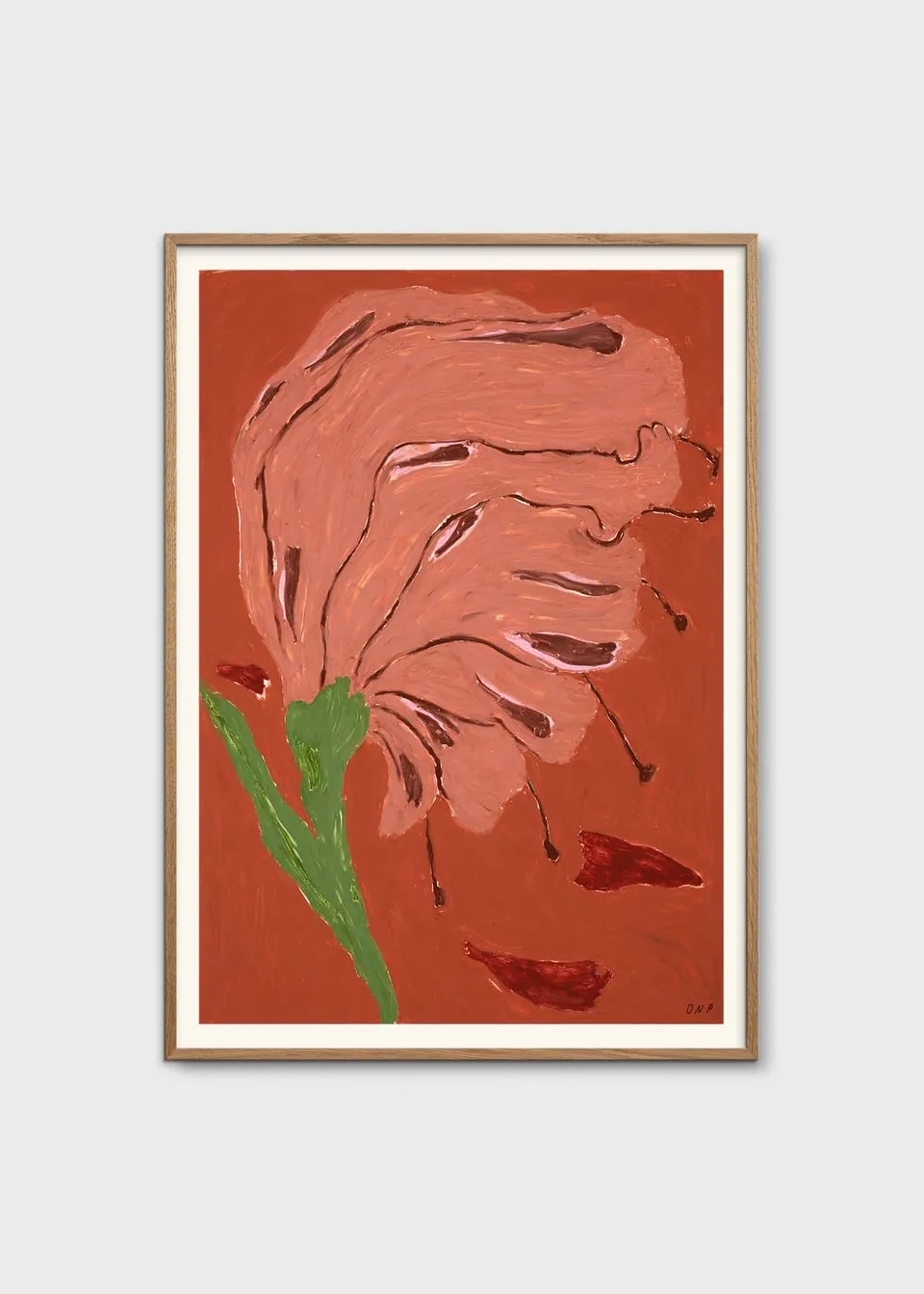 The Poster Club Kære barn Poster 30x40 cm rot botanisch