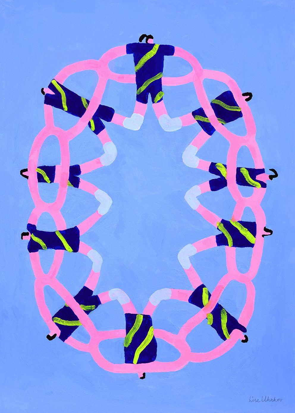 The Poster Club Dream Team Poster 30x40 cm mehrfarbig