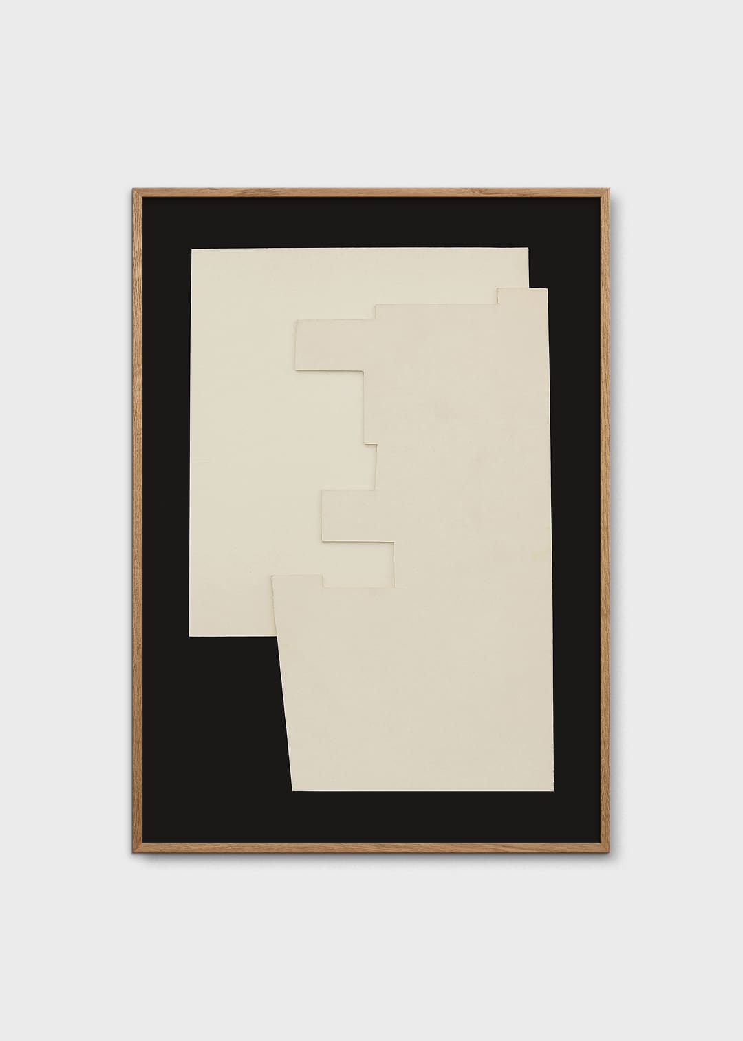 The Poster Club Relief Kunstdruck 50x70 cm beige