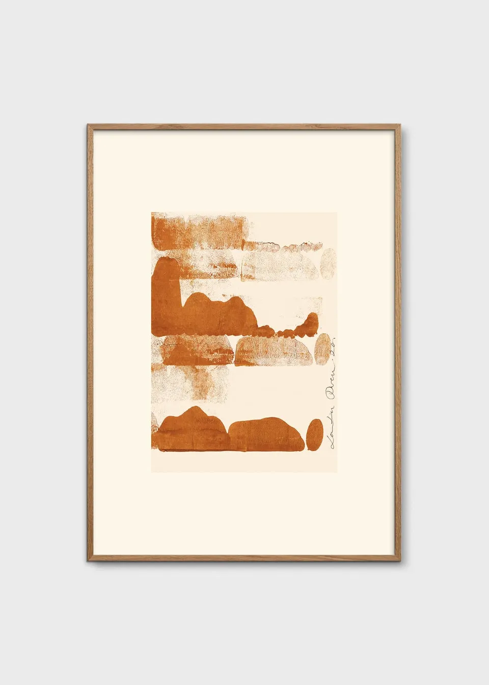 The Poster Club Art Prints Earth 02 Poster 30x40 cm beige