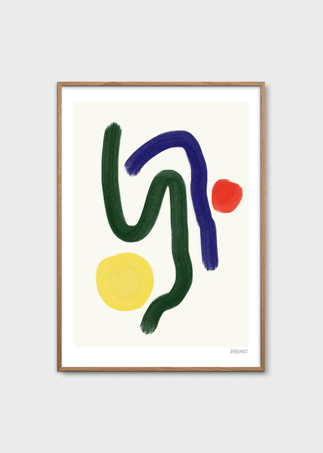 The Poster Club Art Prints Volare Poster 30x40 cm blau