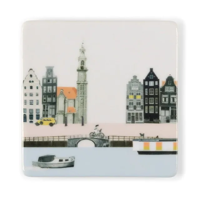 Storytiles Mini's Struinen door Amsterdam MINI Fliese Amsterdam