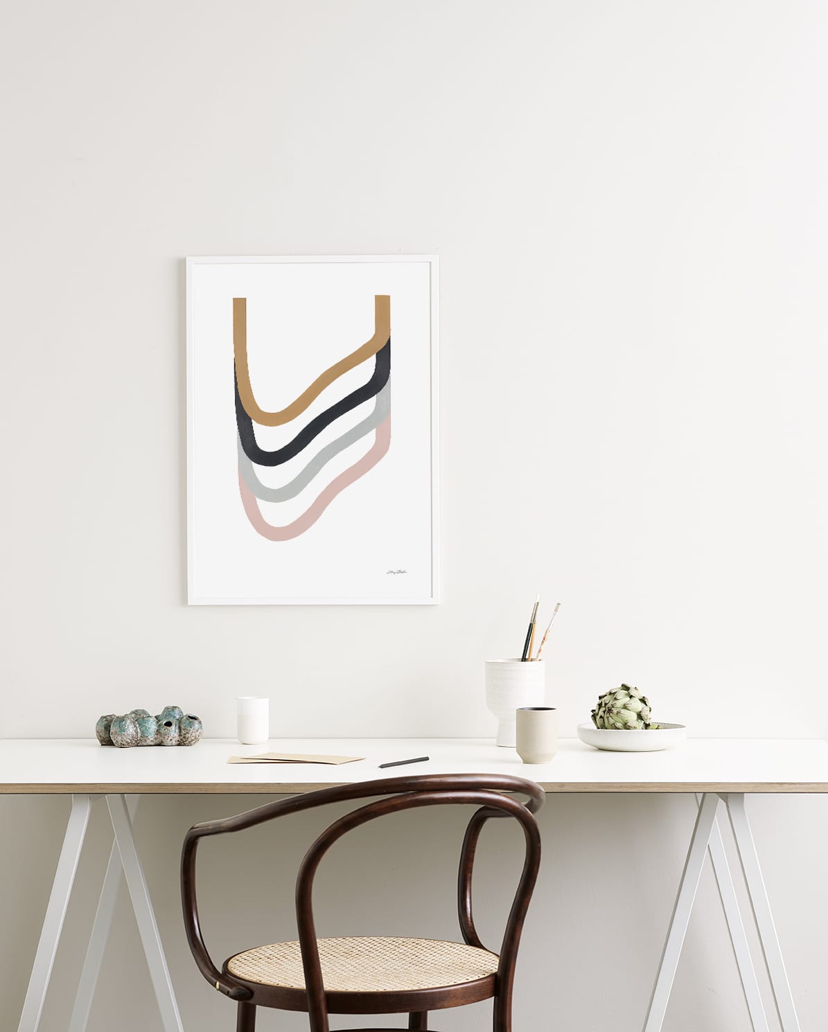 The Poster Club Nordic Tide Poster 50x70 cm Abstrakt