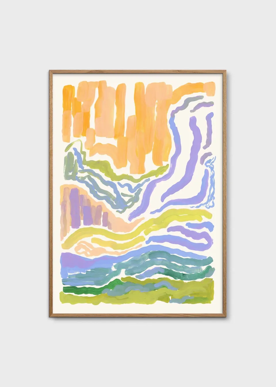 The Poster Club Untamed Nature 02 Poster 30x40 grün