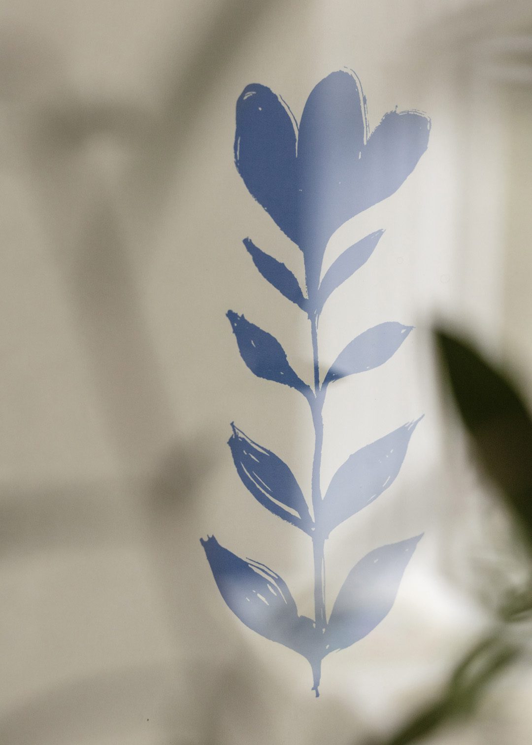 The Poster Club Art Prints Bloemen 02 Poster 30x40 cm blau botanisch