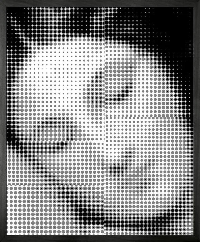 Mineheart Comicbook Venus Leinwandbild 30x41 Rahmen