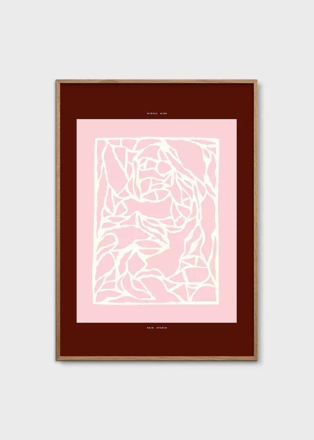 The Poster Club I See You Rose Poster 30x40 cm rosa