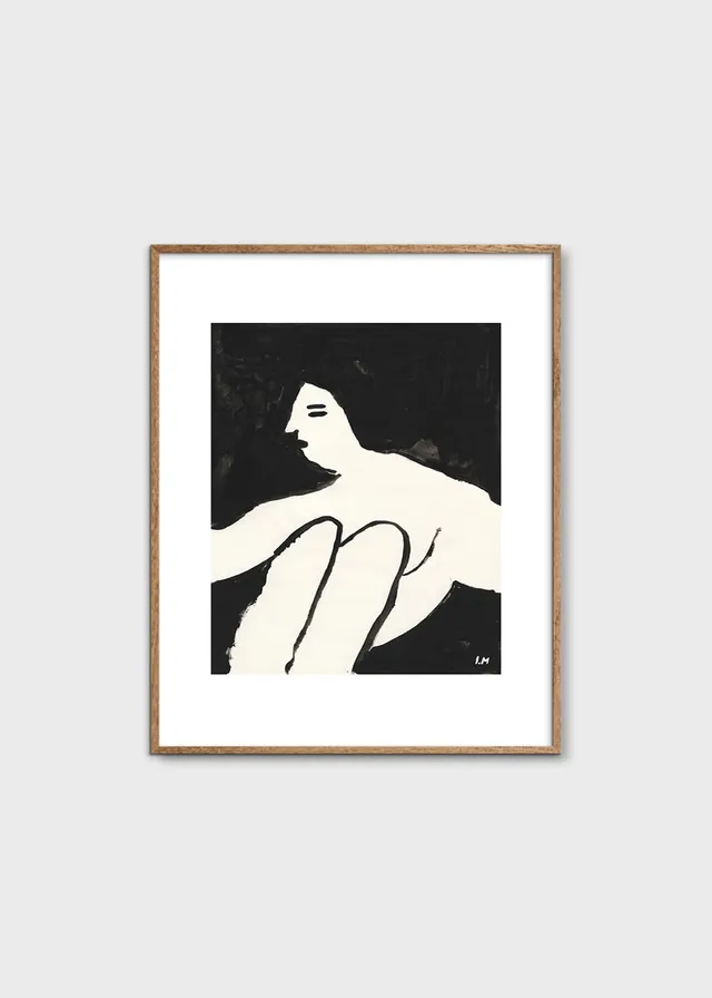 The Poster Club Woman Poster 40x50 cm beige Isis Maakestad