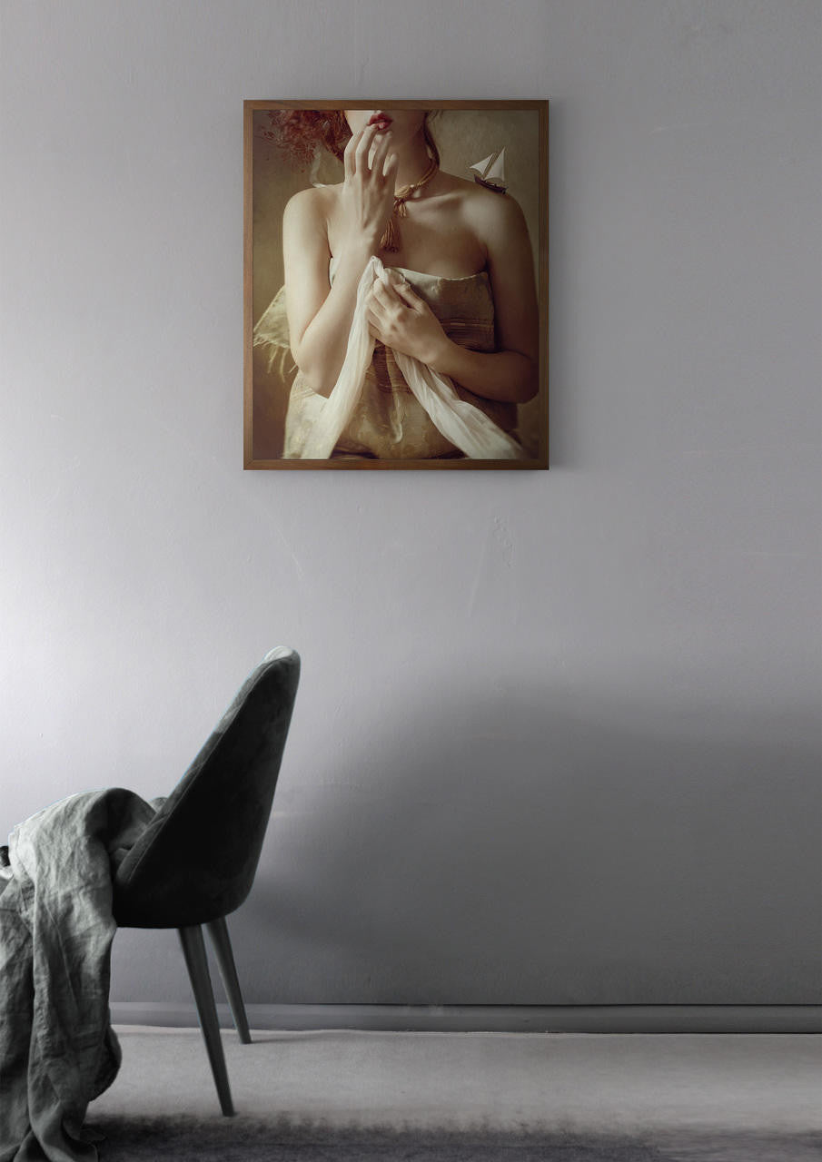 Mineheart A Loner Leinwandbild 30x41cm ohne Rahmen