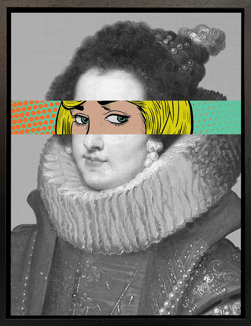 Mineheart Pop Portrait Gentildonna Poster 21x30cm