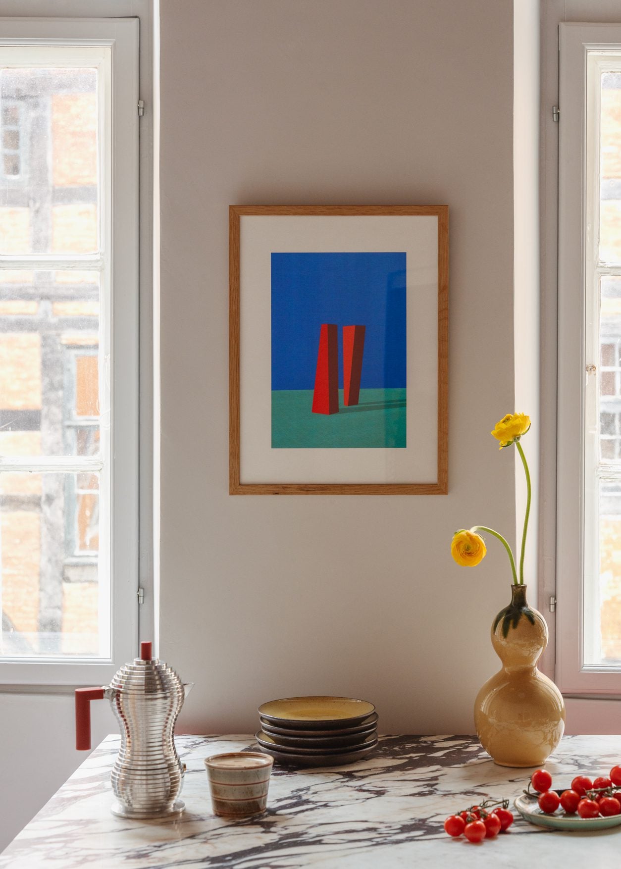 The Poster Club A Pair Kunstdruck 30x40 cm geometrisch
