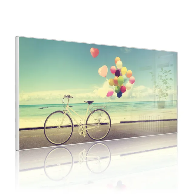 Banjado Magnettafel Auf Und Davon Magnetwand 78x37cm weiß Stahl