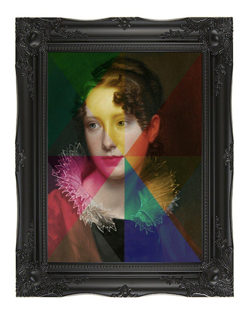 Mineheart Rays of Spring Leinwandbild 61x81cm bunt Portrait