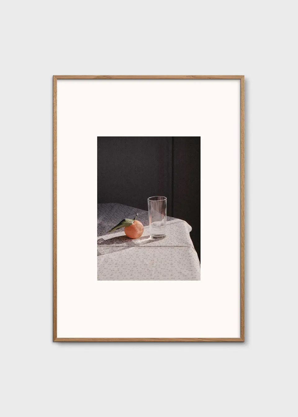 The Poster Club Sunrise Kunstdruck 30x40 cm orange grau